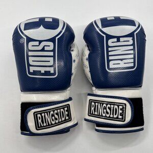 Ringside Apex Boxing Sparring Training Gloves FTG2 14 Oz Blue Mens IMF Tech